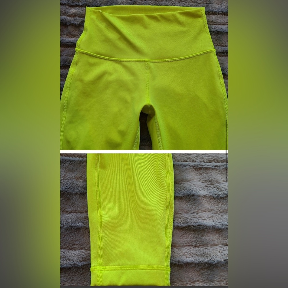 Lululemon Wunder Under High-Rise Tight 25" - Highlight Yellow